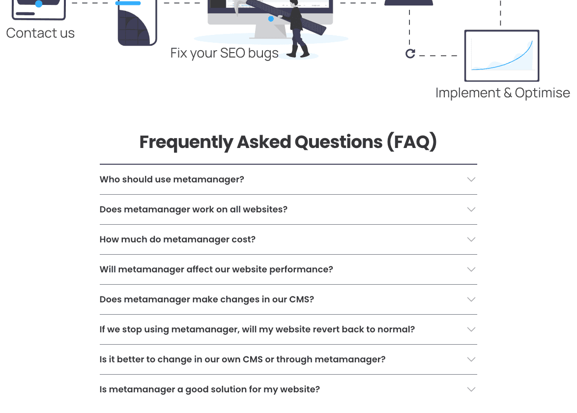 FAQ Main Page Example